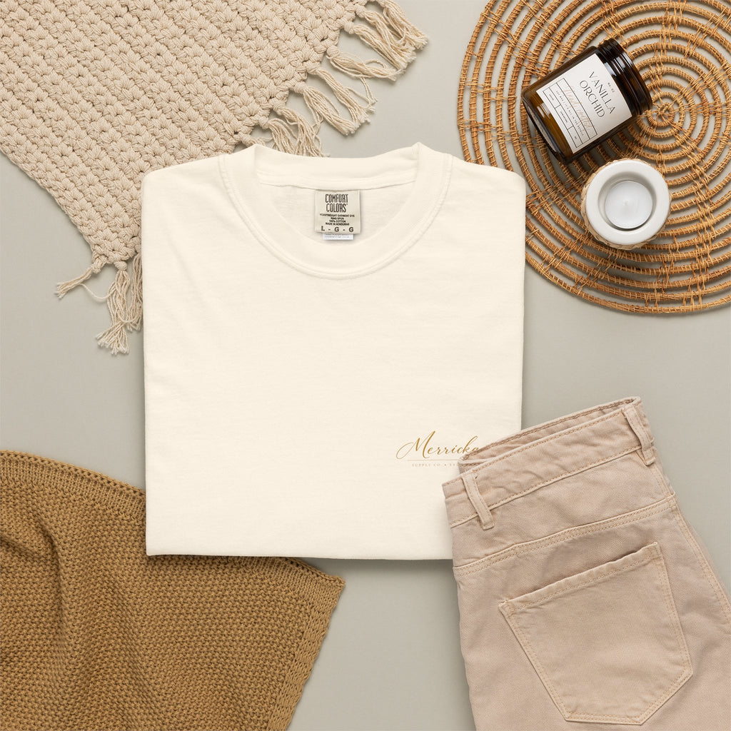 Merrickas Signature Garment-Dyed Tee