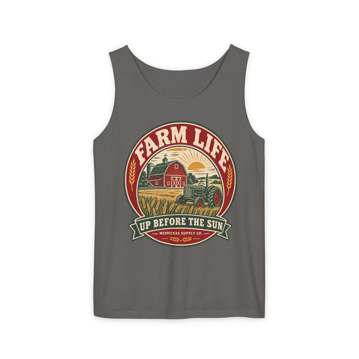 Farm Life Garment-Dyed Tank