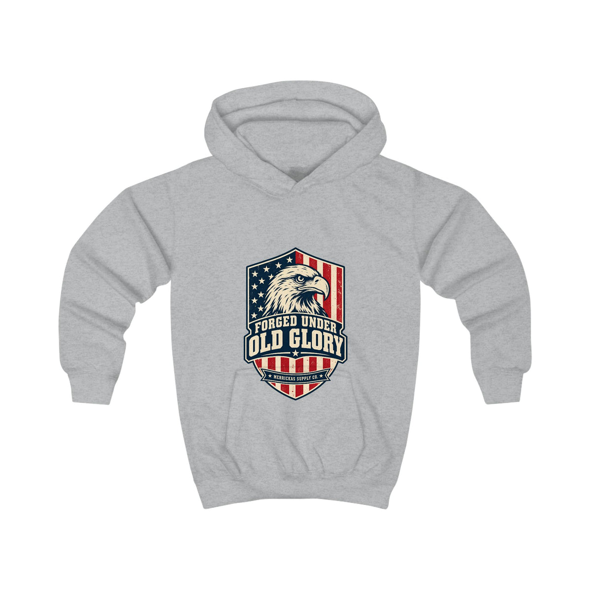 Forged Under Old Glory Kids' Hoodie