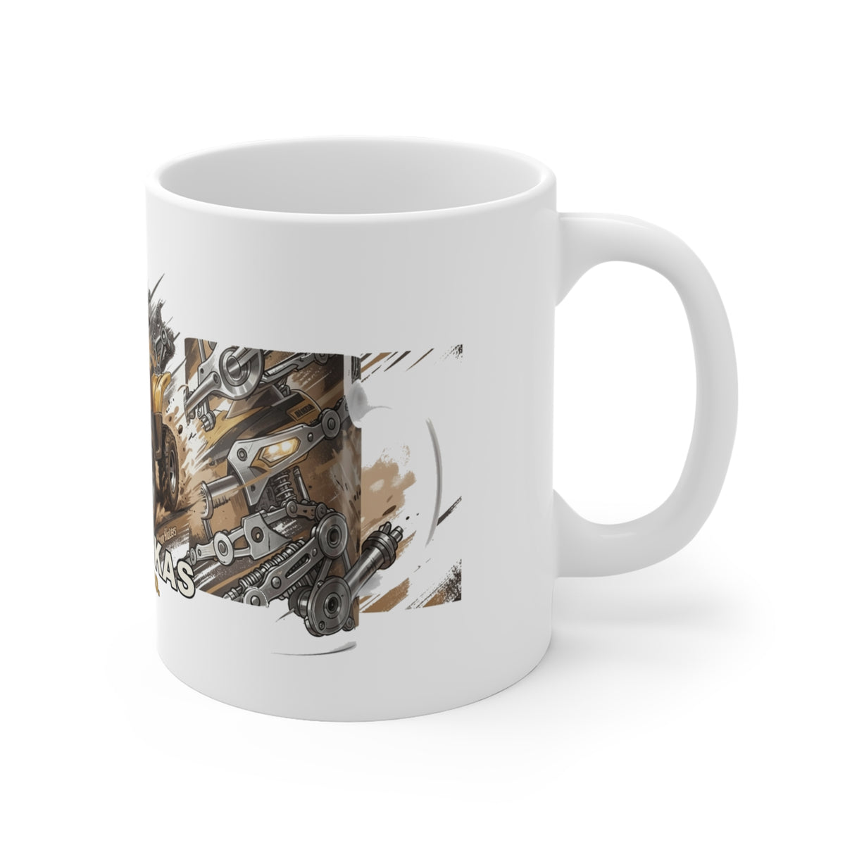 ATVs / Four Wheelers Design 5 | Mug | ATVs / Four Wheelers | Merrickas Supply CO
