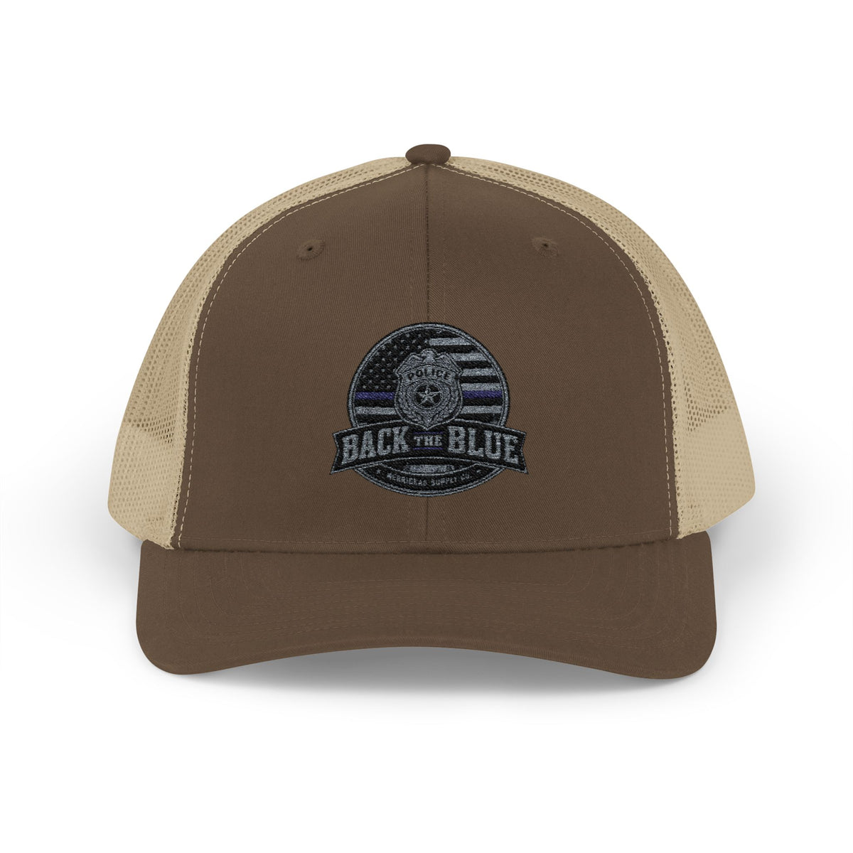 Back The Blue Snapback Trucker Hat