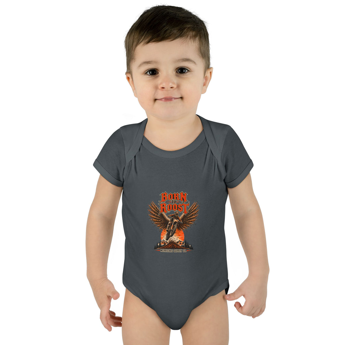 Born To Roost Baby Onesie