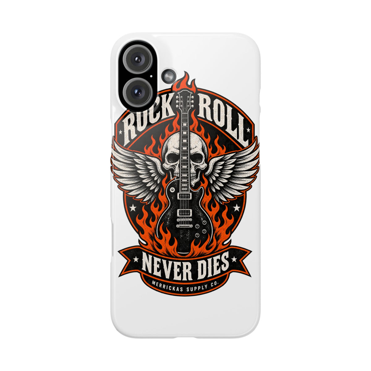 Rock N Roll Never Dies Phone Case
