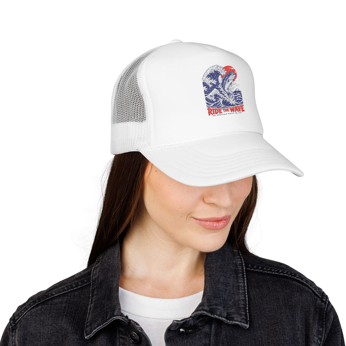 Ride The Wave Foam Trucker Hat