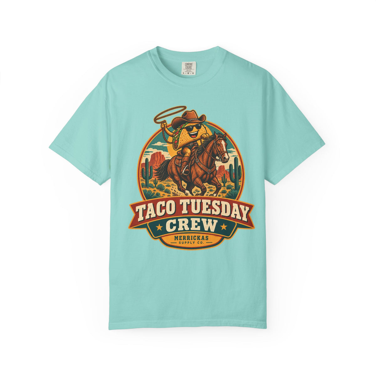 Taco Tuesday Crew Garment-Dyed Tee