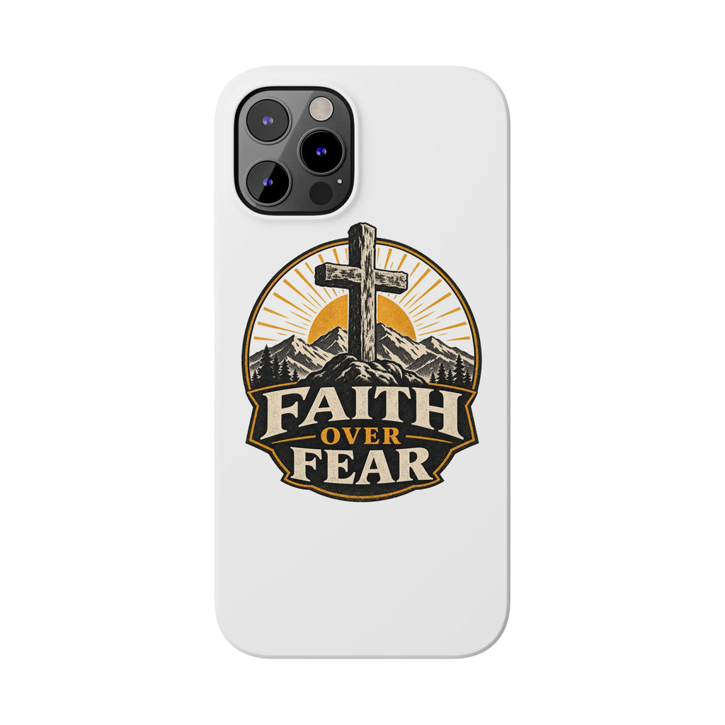 Faith Over Fear Phone Case