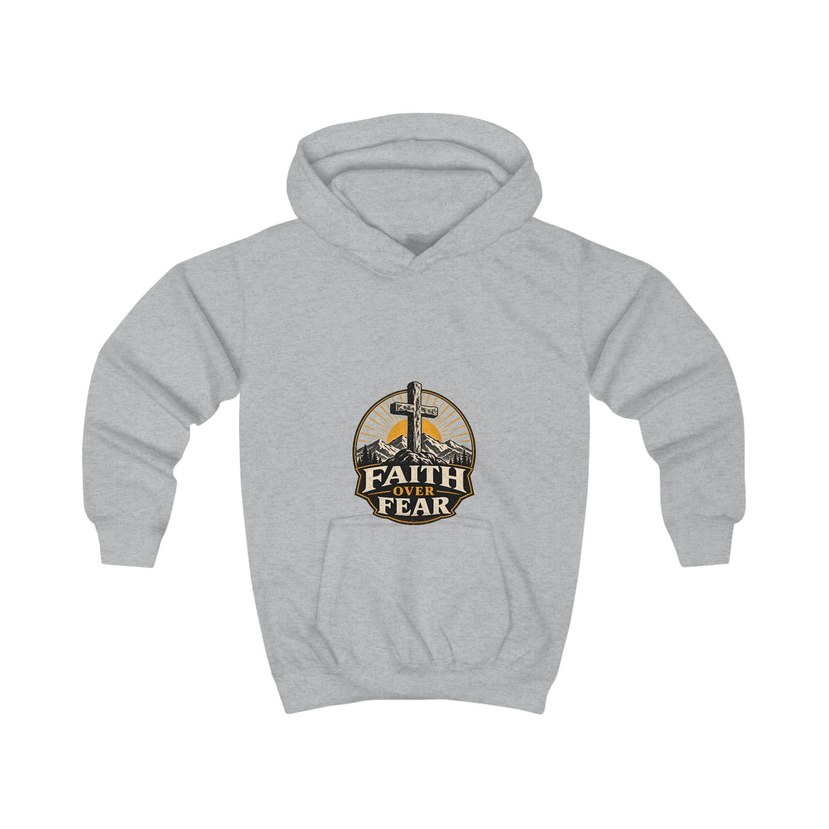 Faith Over Fear Kids' Hoodie