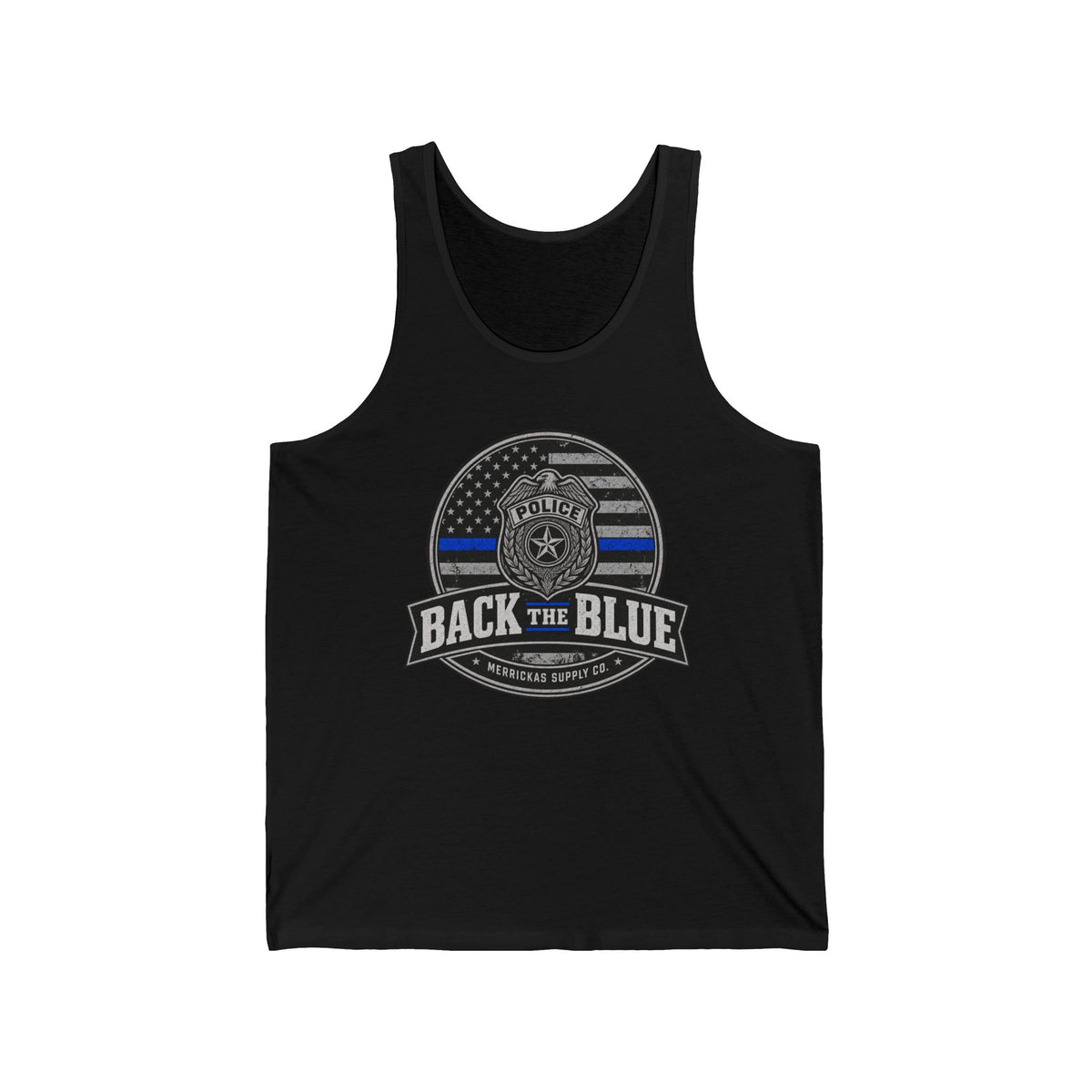 Back The Blue Tank Top
