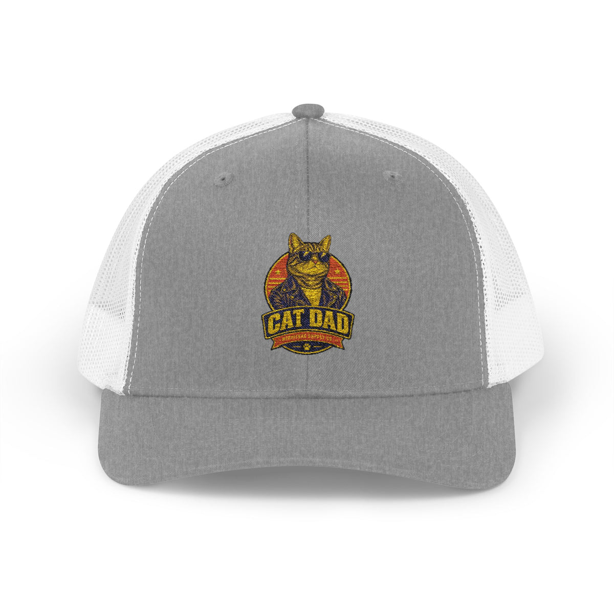 Cat Dad Snapback Trucker Cap