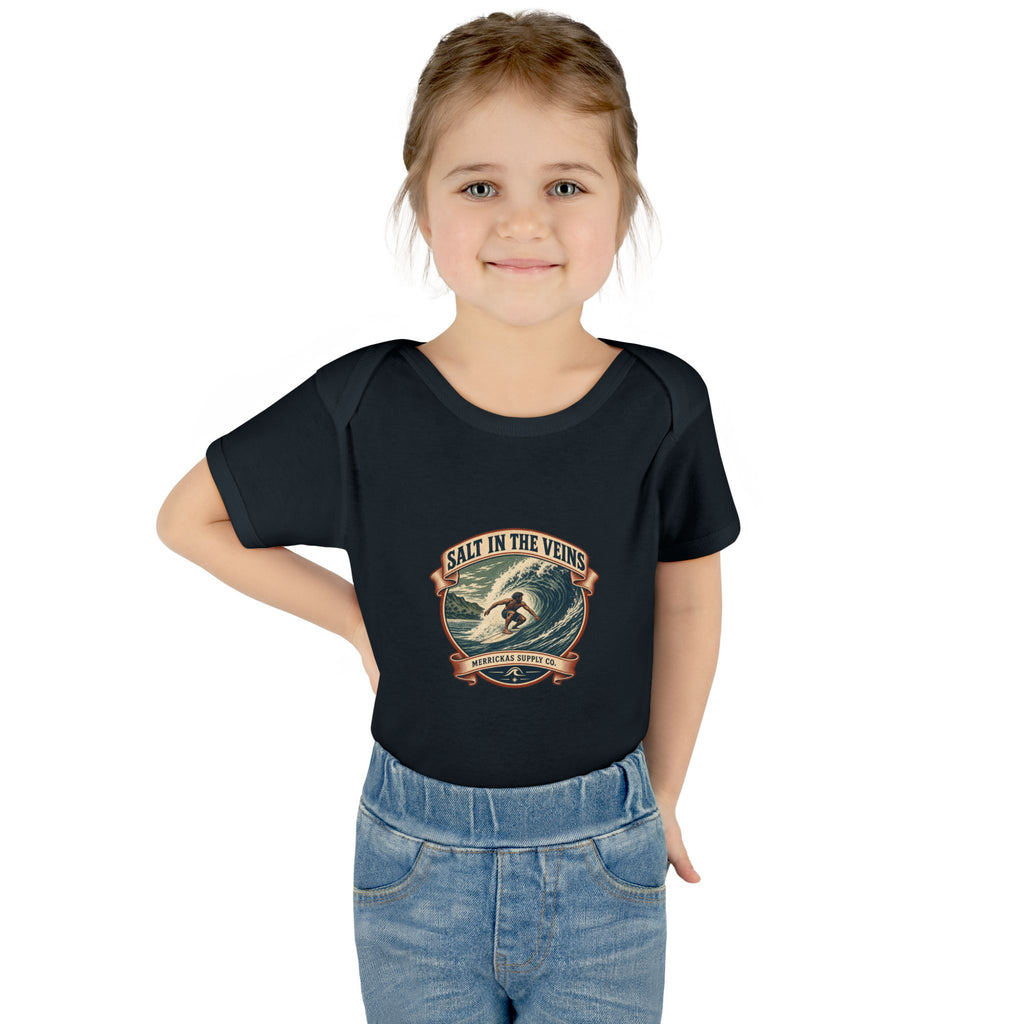 Salt In The Veins Baby Onesie