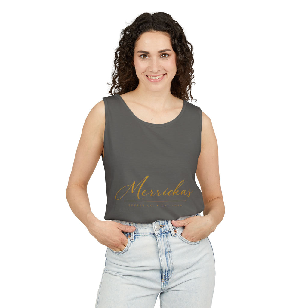 Merrickas Signature Garment-Dyed Tank