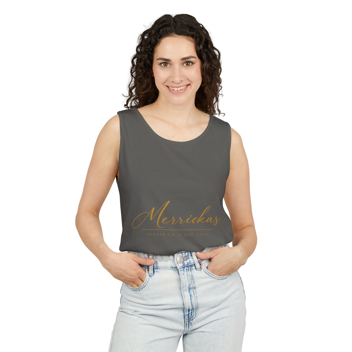 Merrickas Signature Garment-Dyed Tank