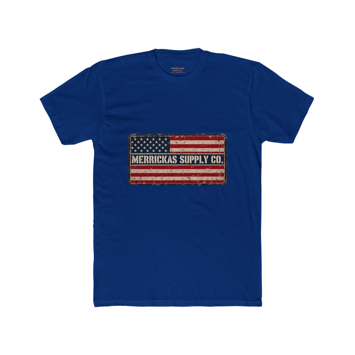 Merrickas American Flag Patch T-Shirt
