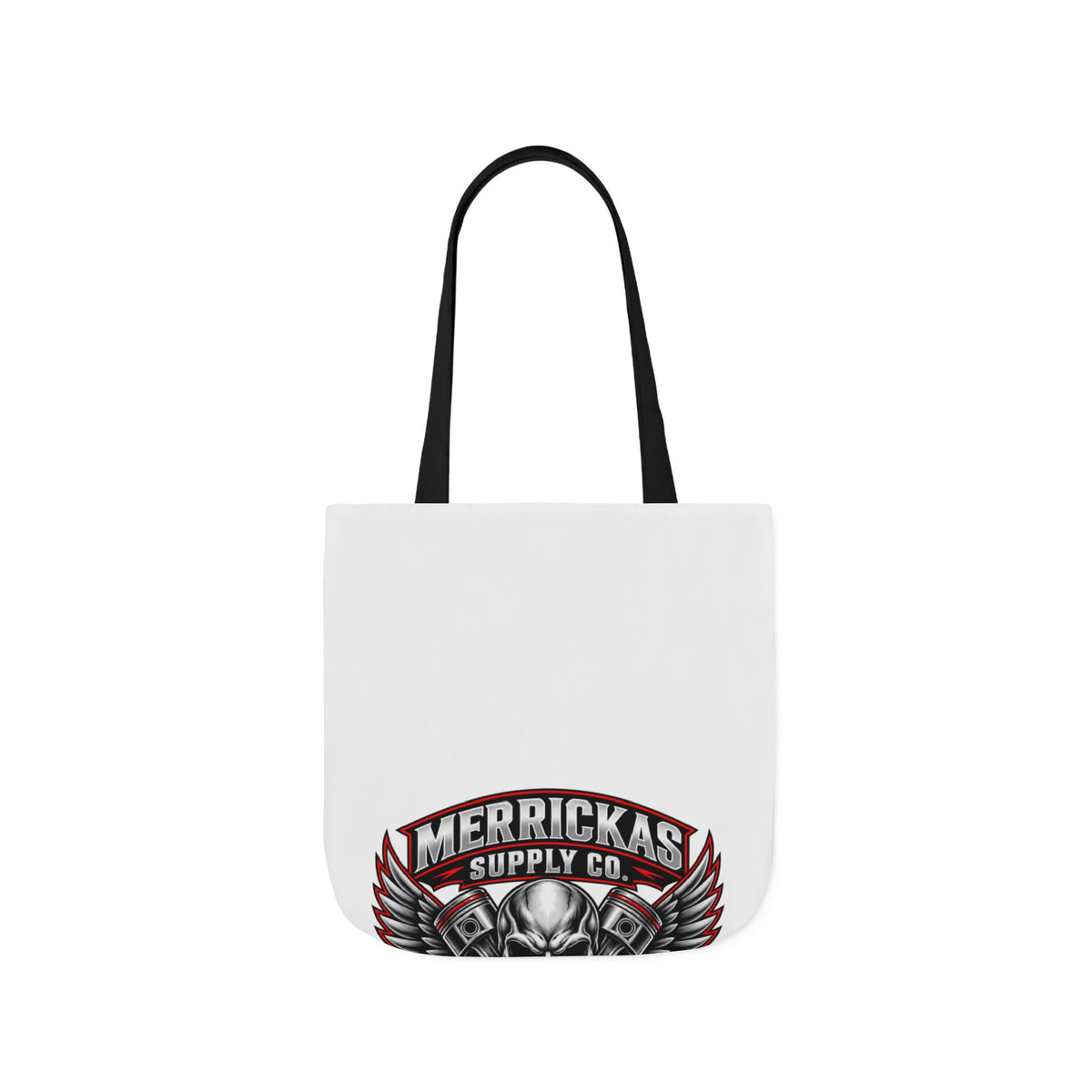 Merrickas Ride Hard Winged Skull Canvas Wall Art