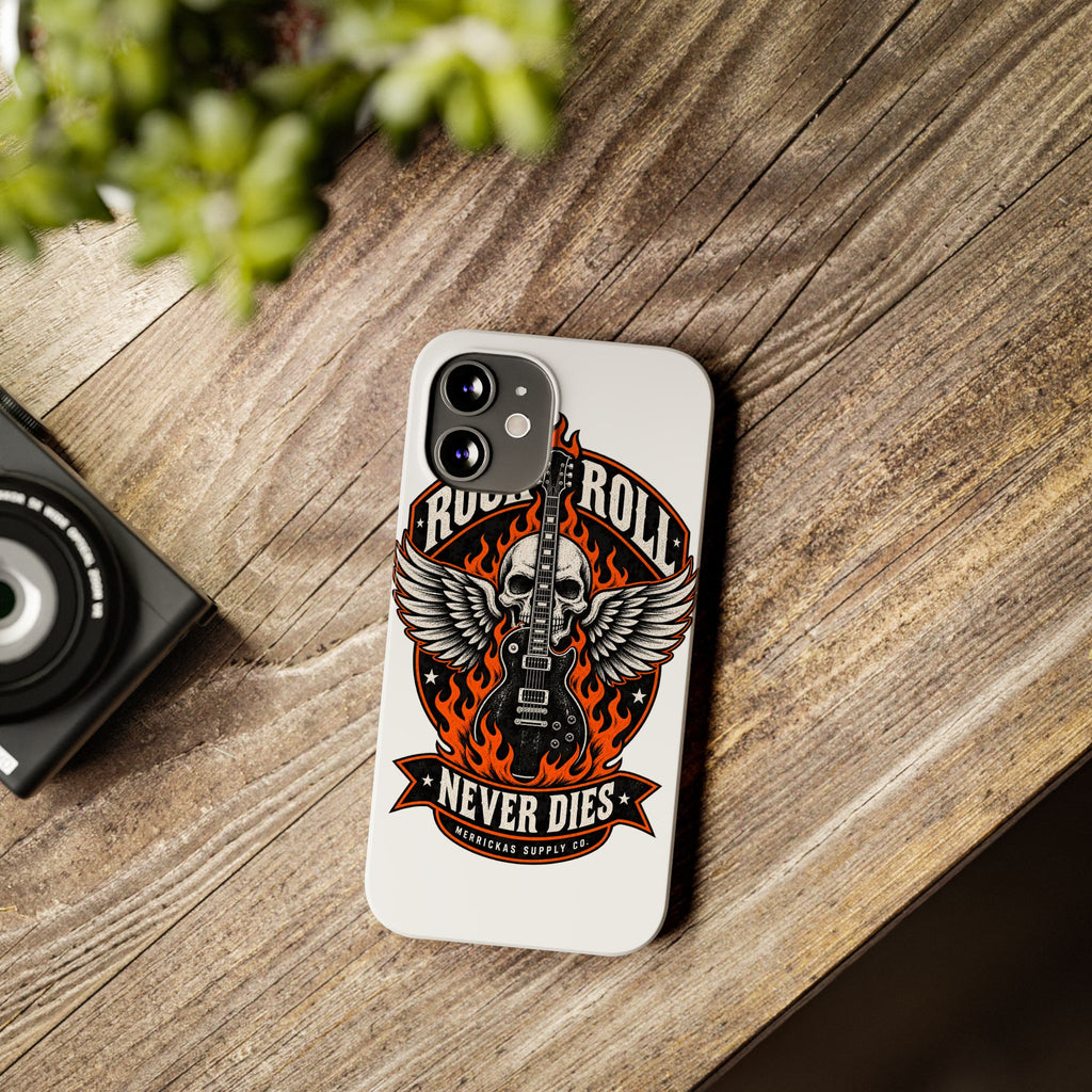 Rock N Roll Never Dies Phone Case
