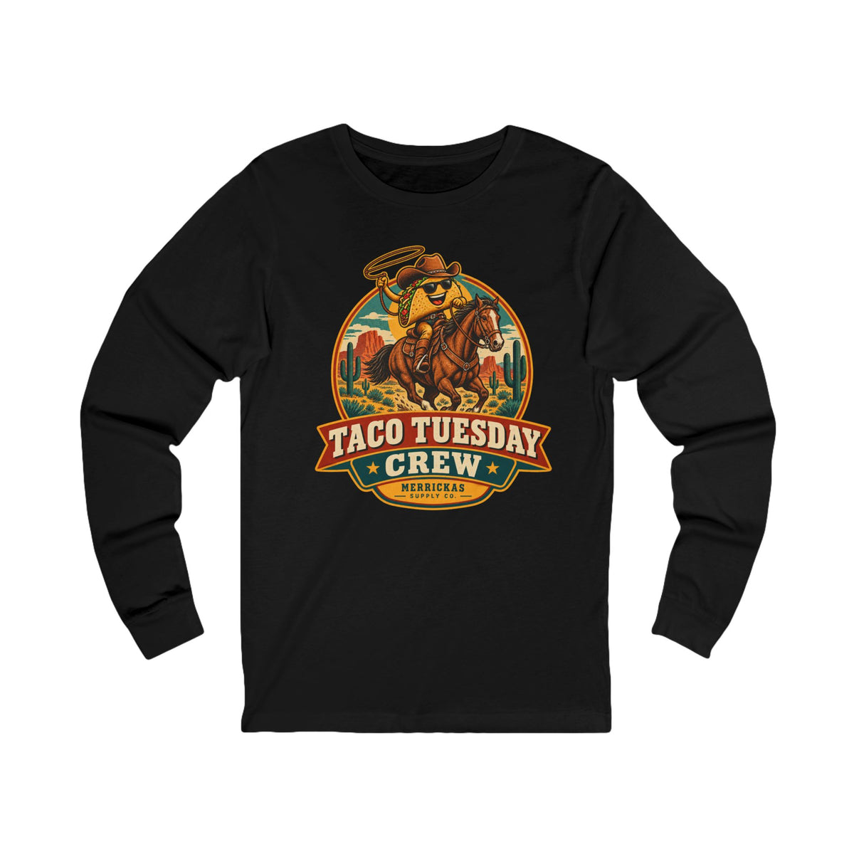 Taco Tuesday Crew Long Sleeve Tee