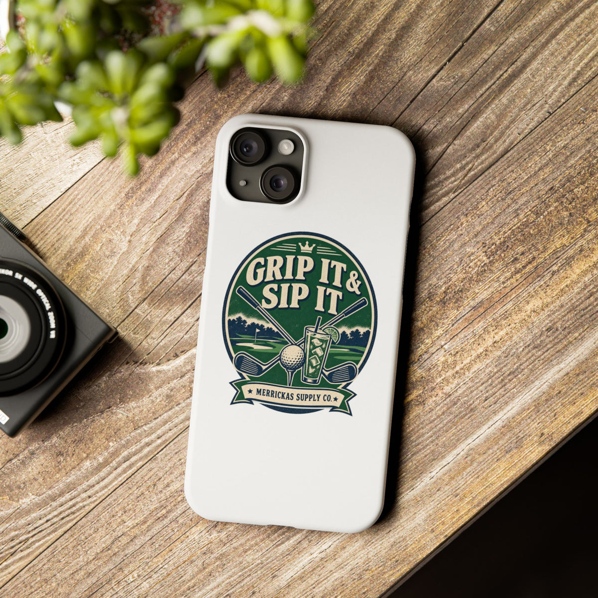 Grip It & Sip It Phone Case