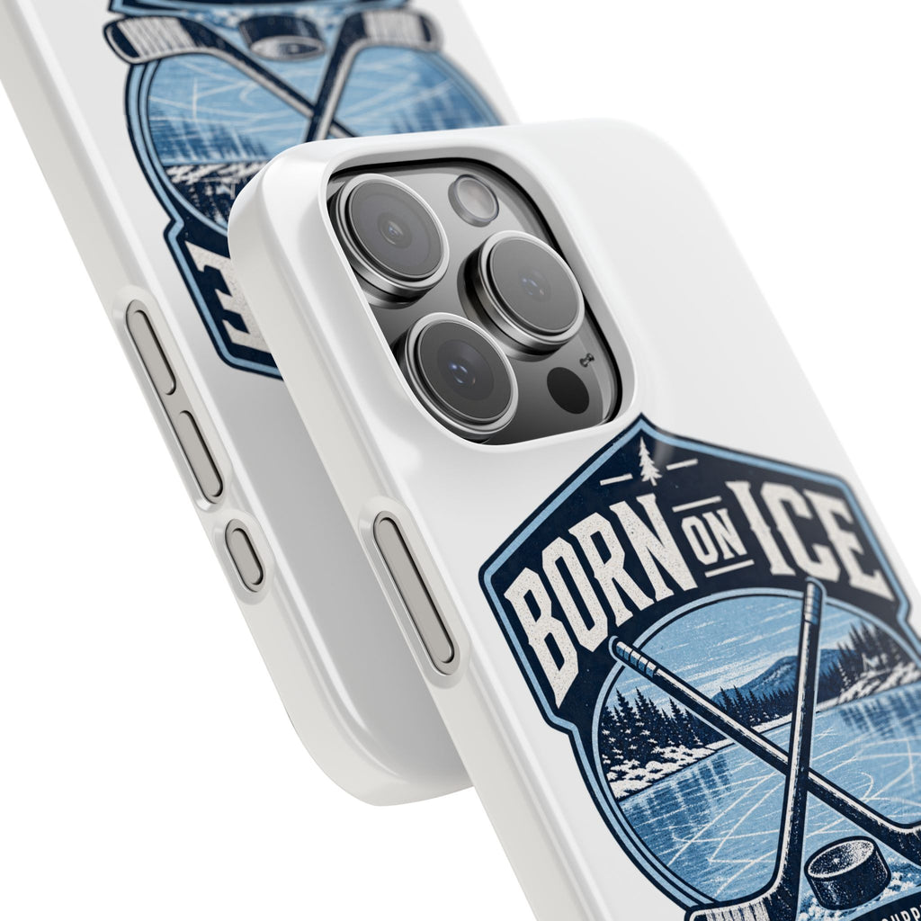 Born On Ice Phone Case