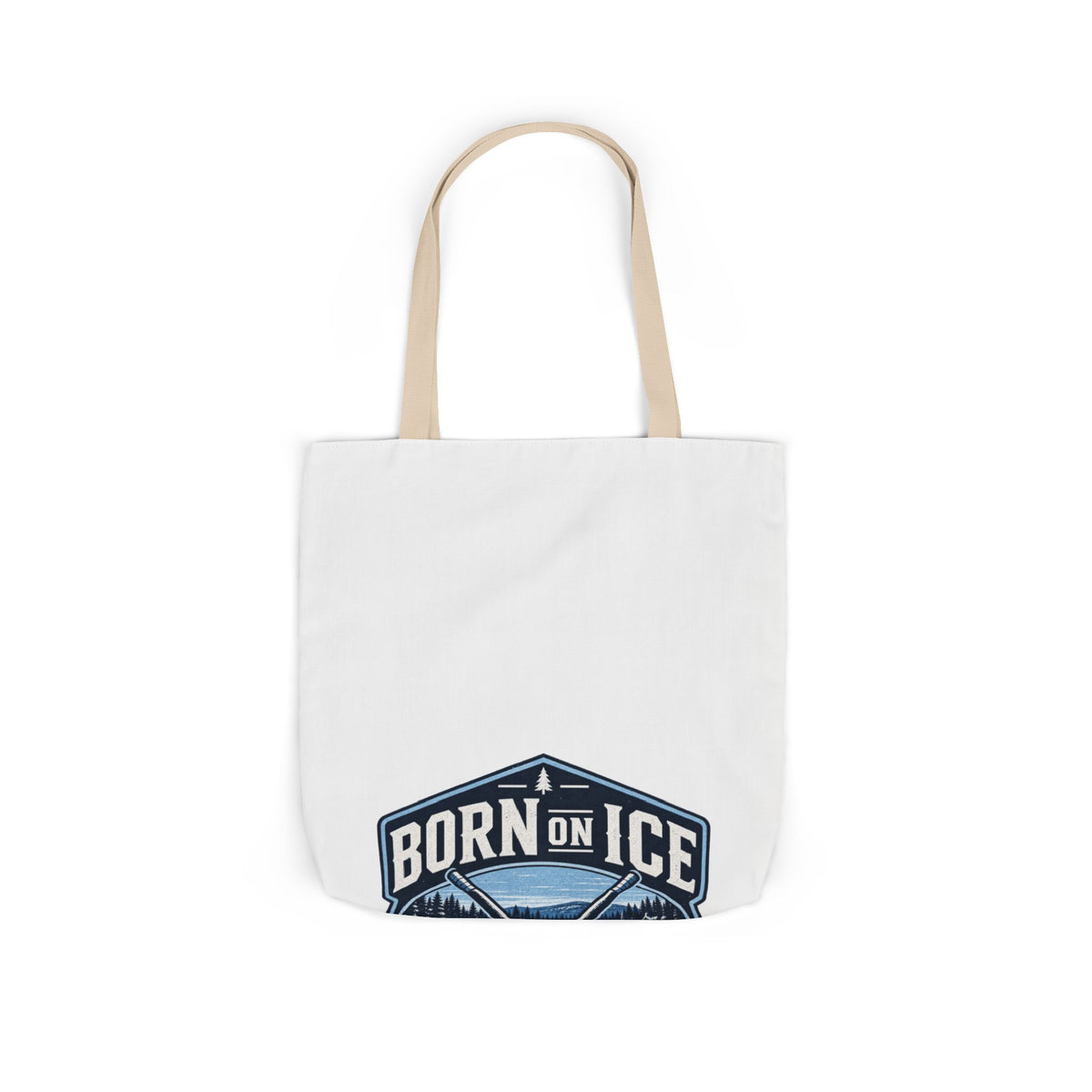 Born On Ice Canvas Wall Art