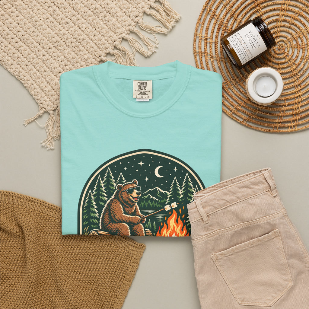 Camp Hair Don't Care Garment-Dyed Tee