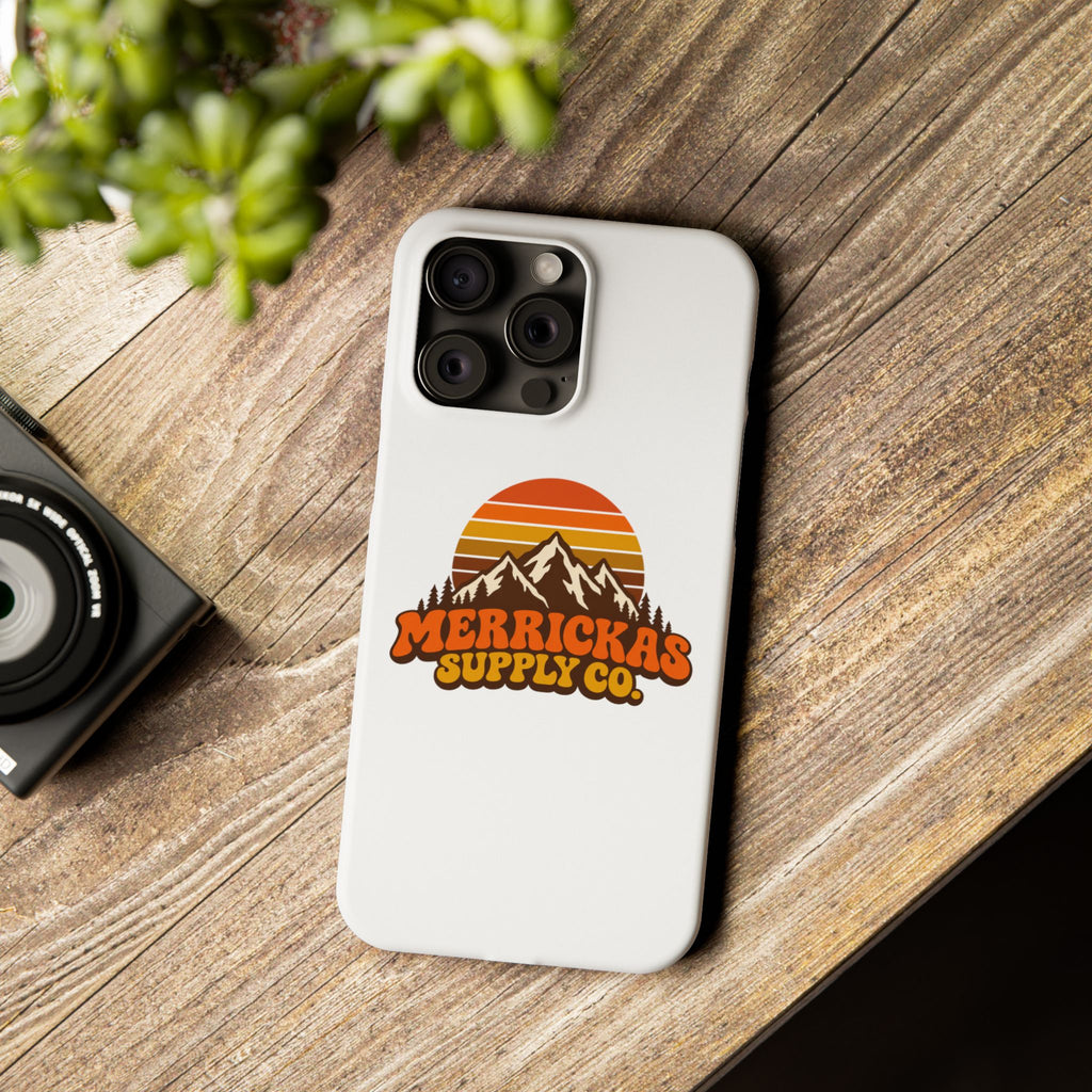 Merrickas Retro Sunset Mountain Phone Case