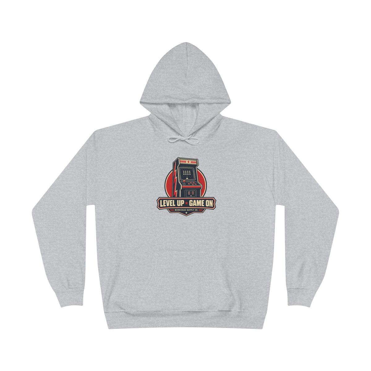 Level Up Game On Heavyweight Hoodie
