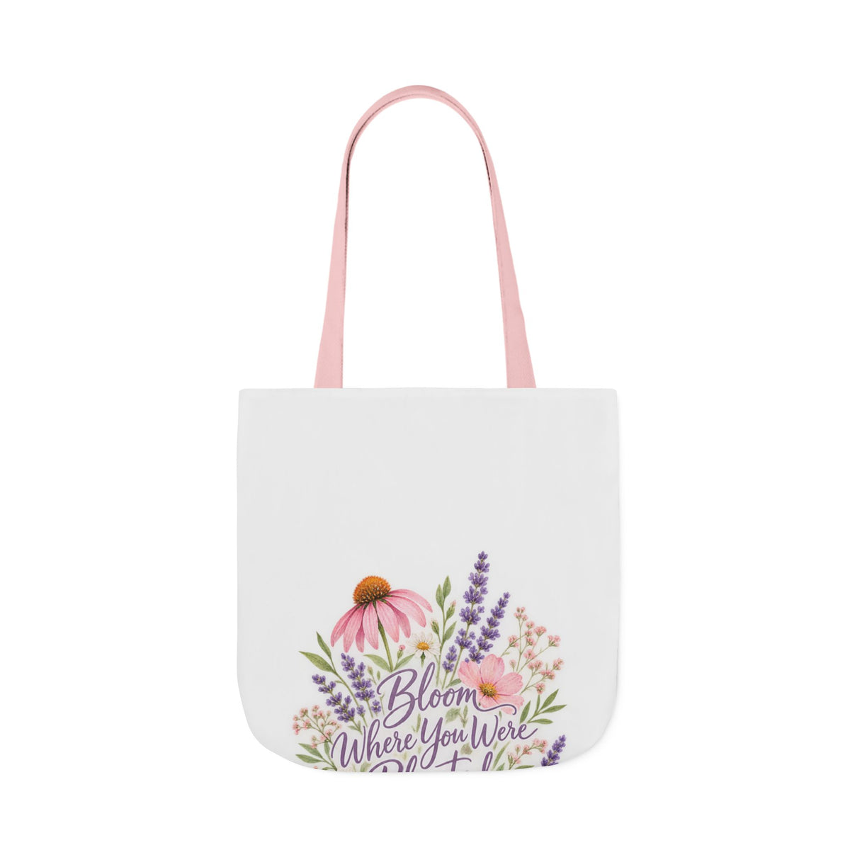 Bloom Where You Were Planted Anyway Canvas Wall Art
