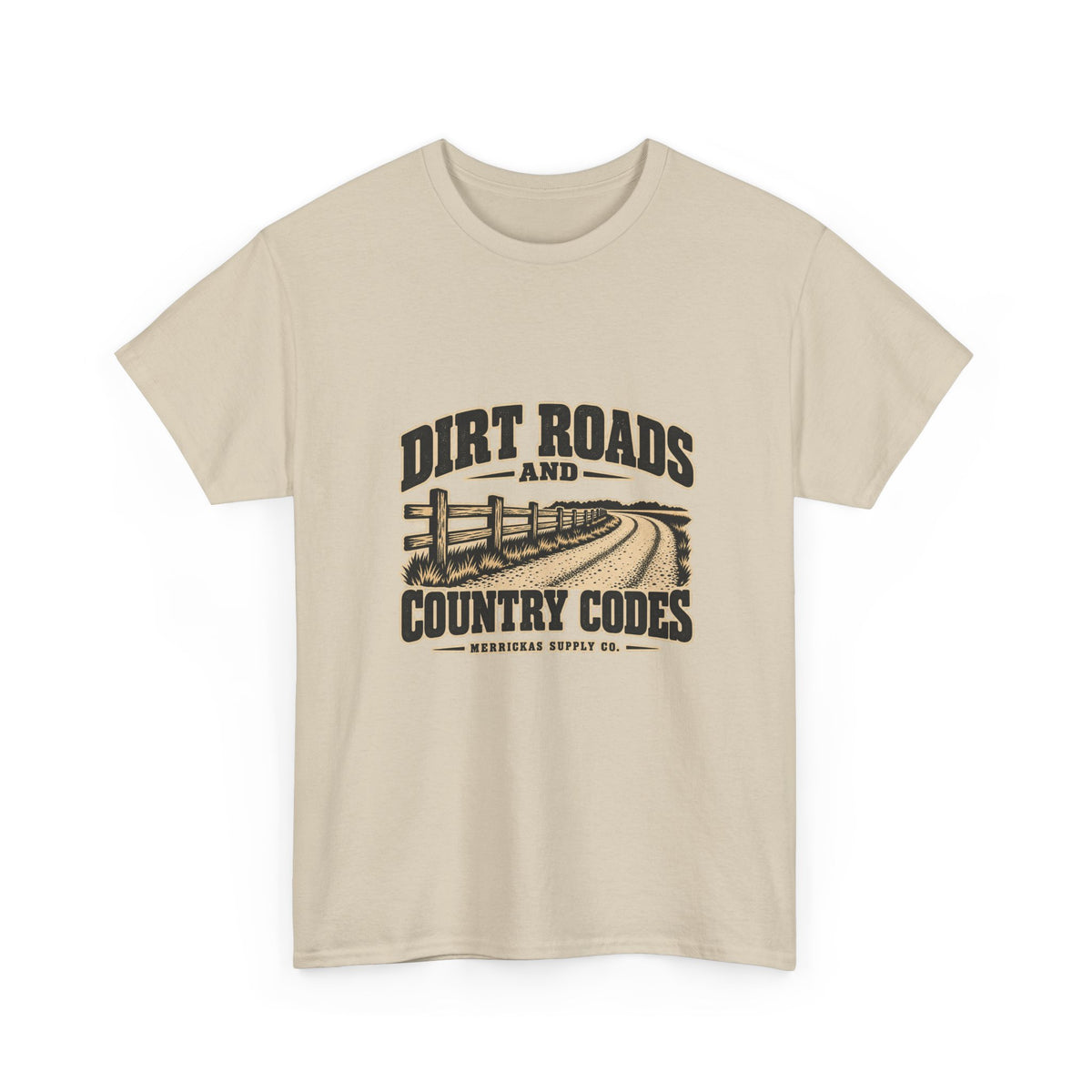 Dirt Roads And Country Codes Classic Tee