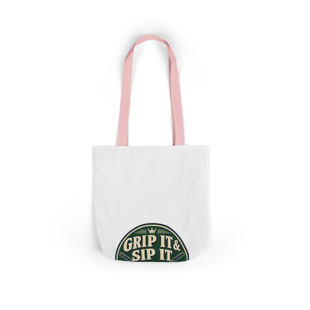 Grip It & Sip It Canvas Wall Art