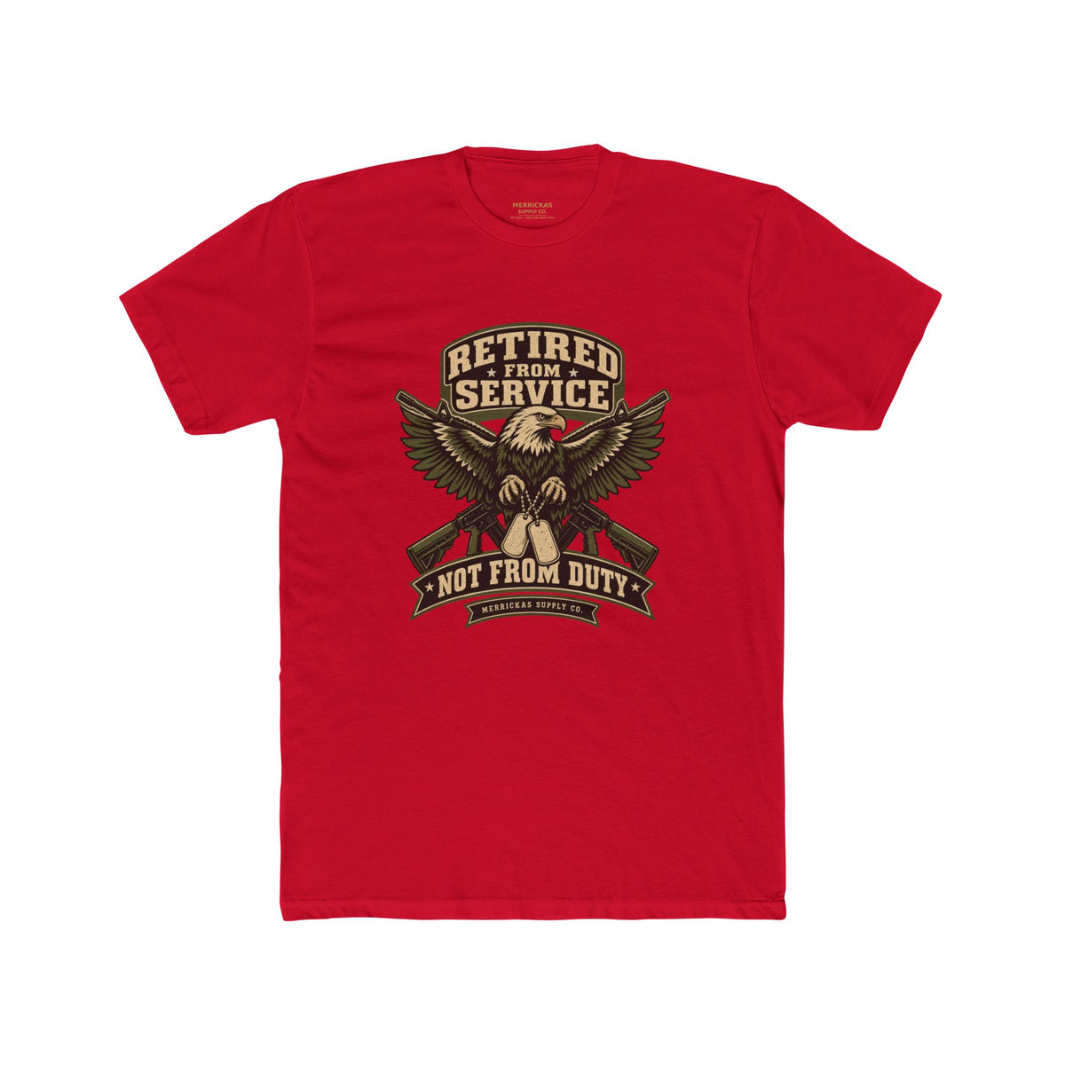 Retired From Service Not From Duty T-Shirt