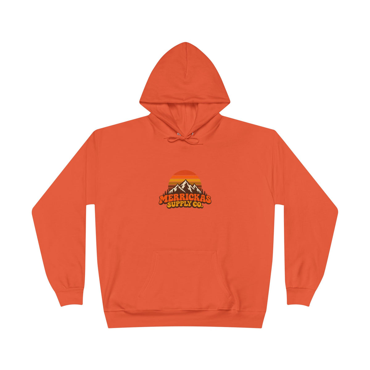 Merrickas Retro Sunset Mountain Hoodie