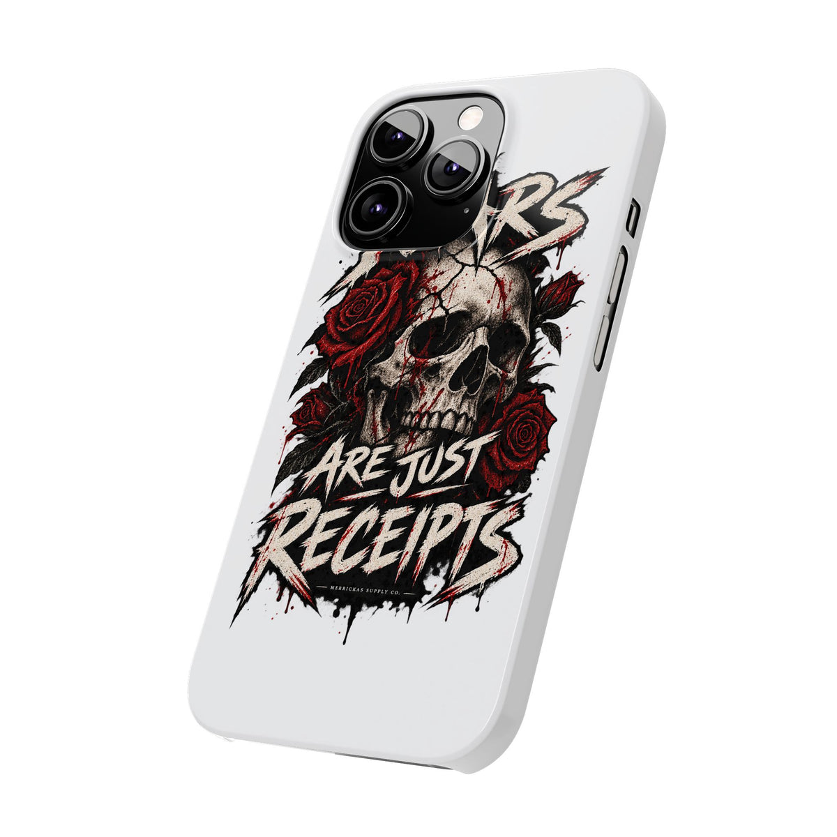 Scars Are Just Receipts Phone Case