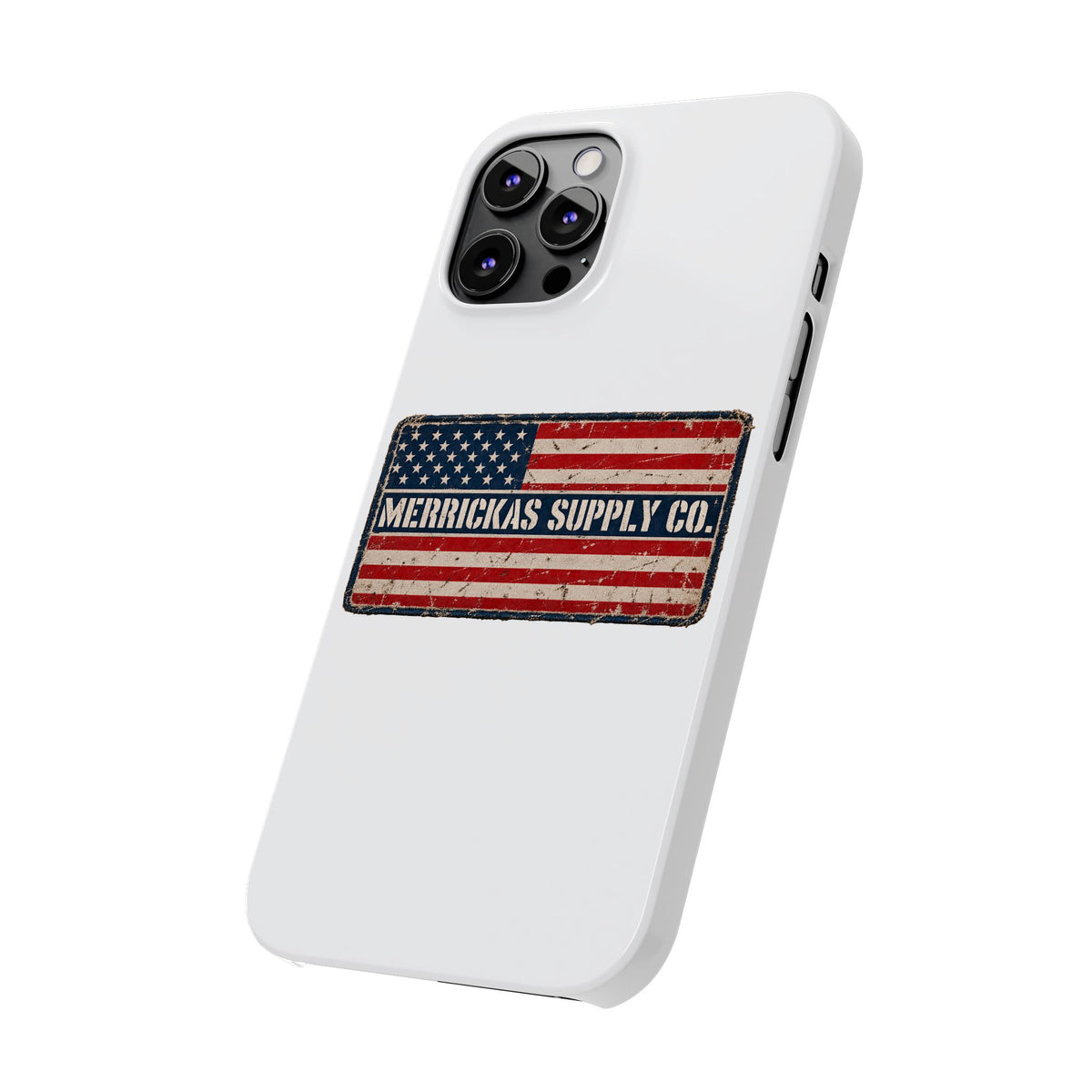 Merrickas American Flag Patch Phone Case