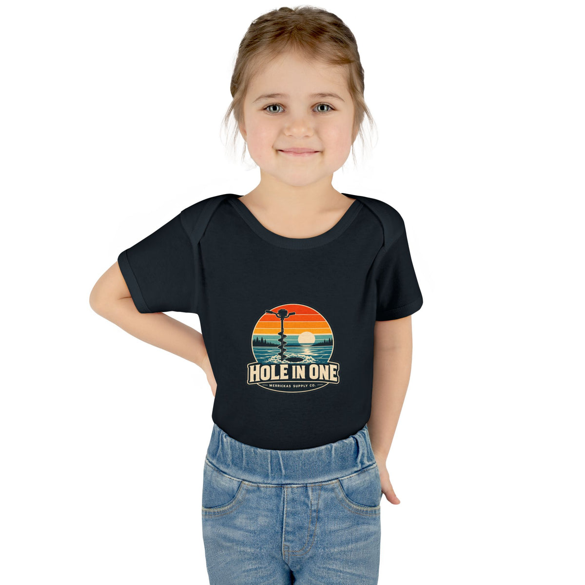 Hole In One Baby Onesie