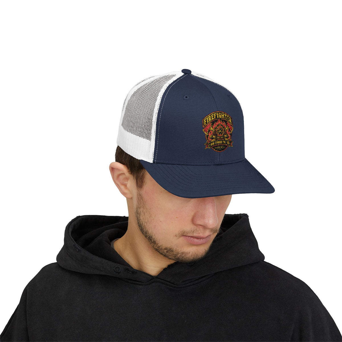 Run Toward The Fire Snapback Trucker Hat