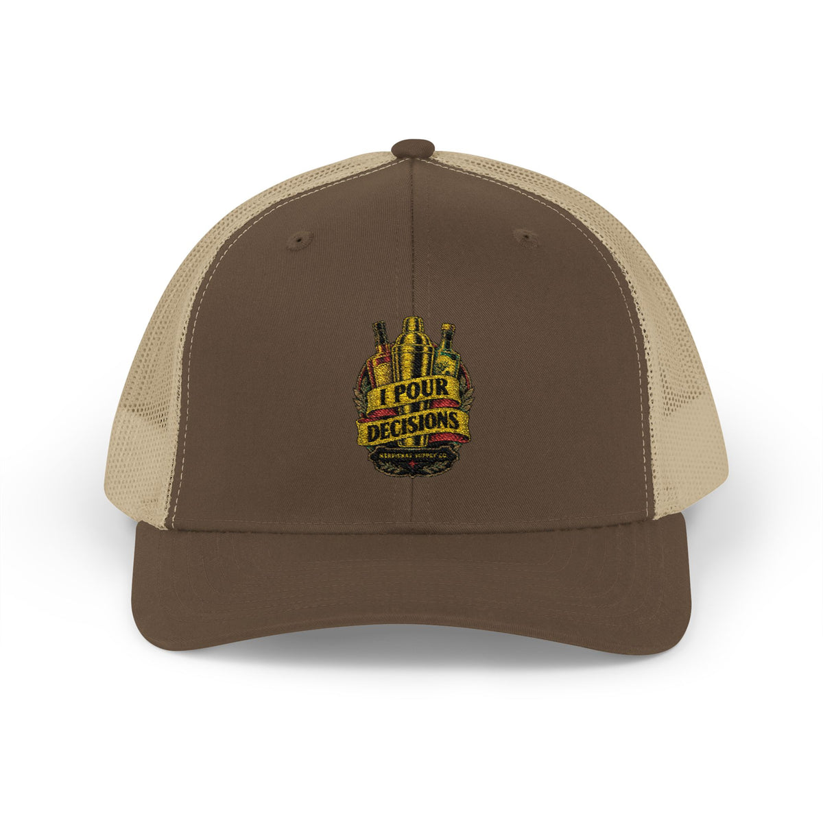 I Pour Decisions Snapback Trucker Cap
