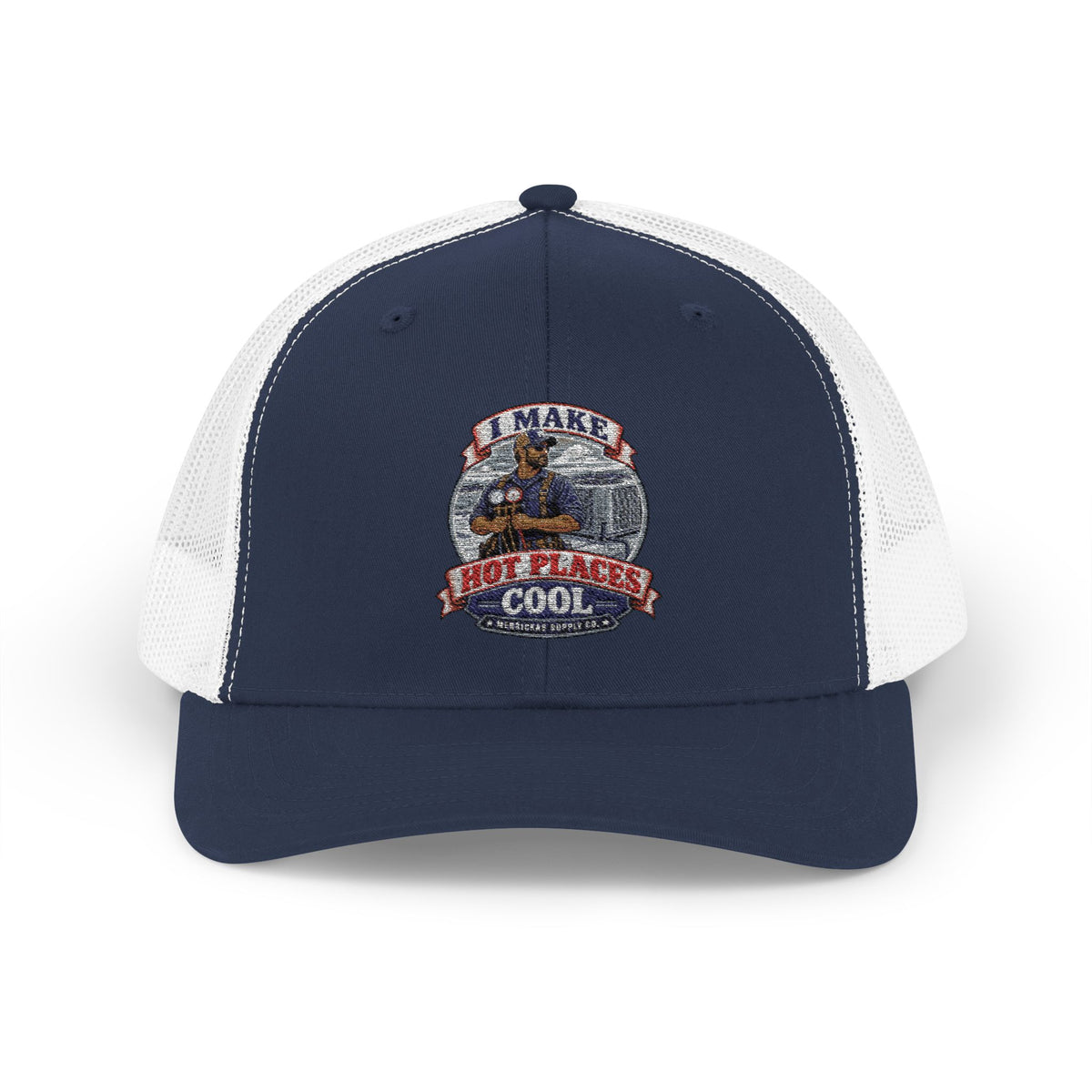 I Make Hot Places Cool Snapback Trucker Cap