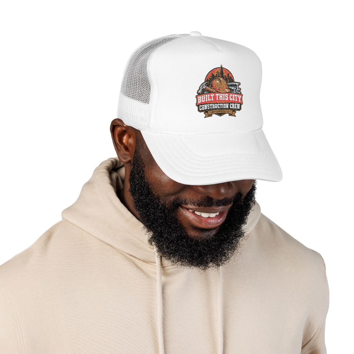 Built This City Foam Trucker Hat
