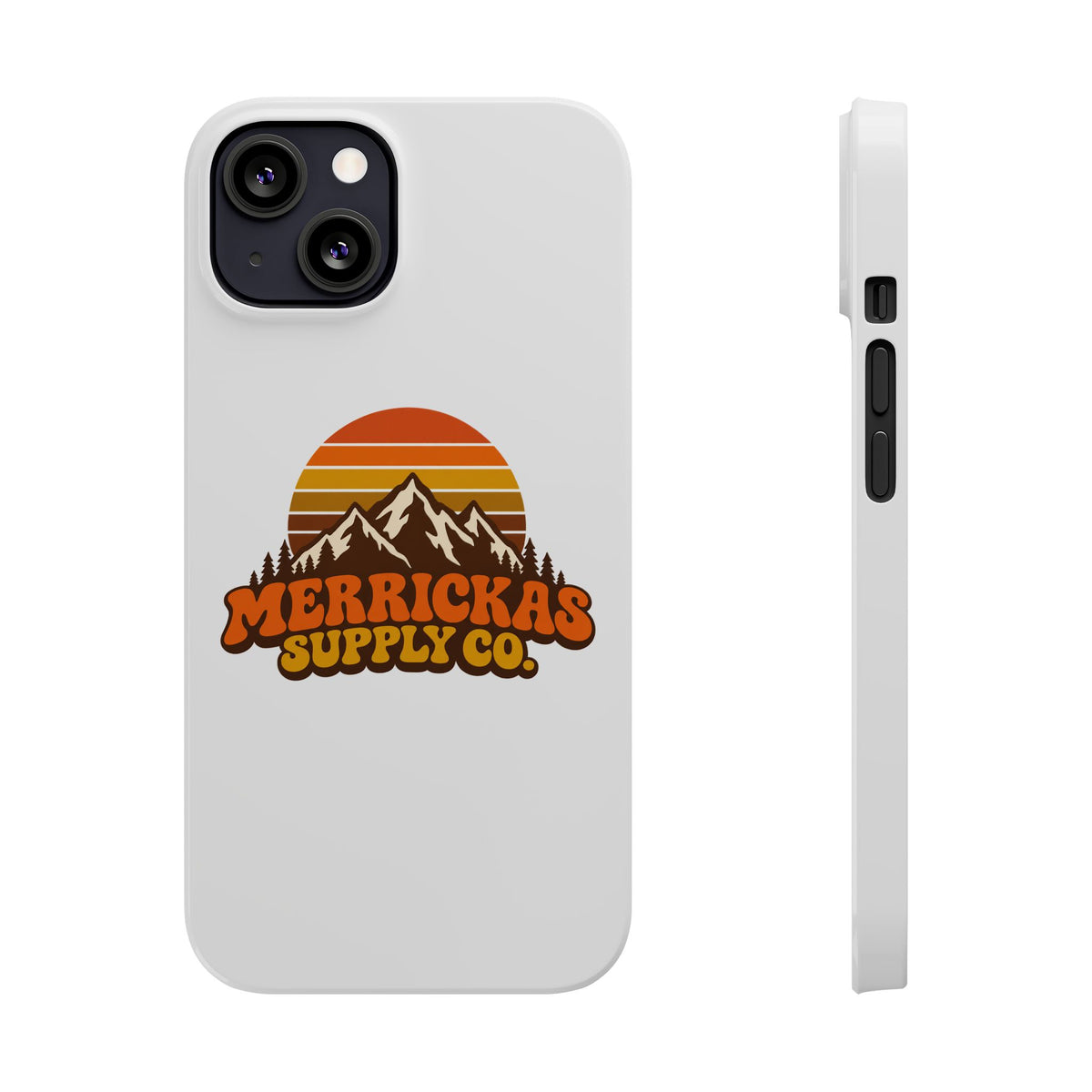 Merrickas Retro Sunset Mountain Phone Case