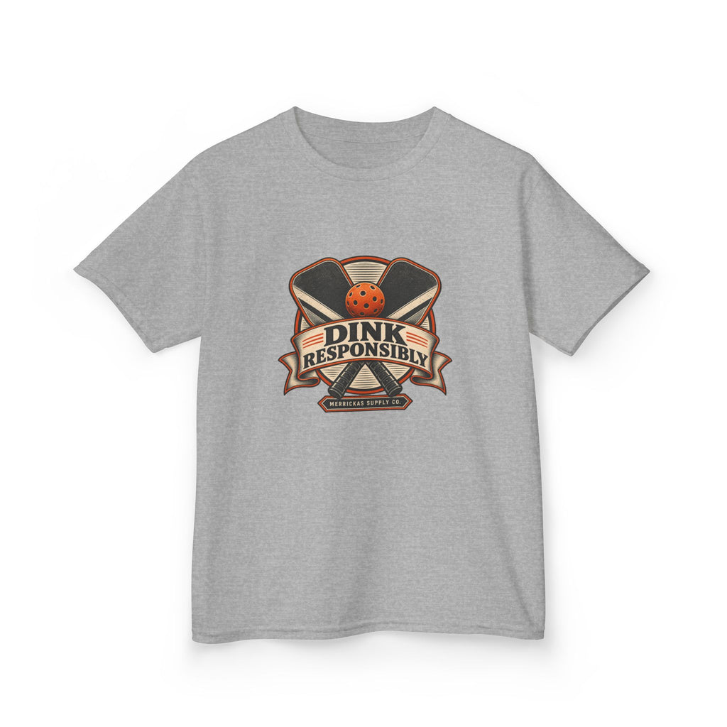 Dink Responsibly Kids Tee
