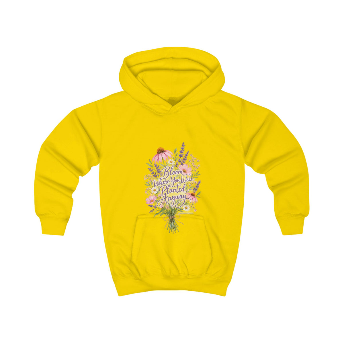 Bloom Where You Were Planted Anyway Kids' Hoodie