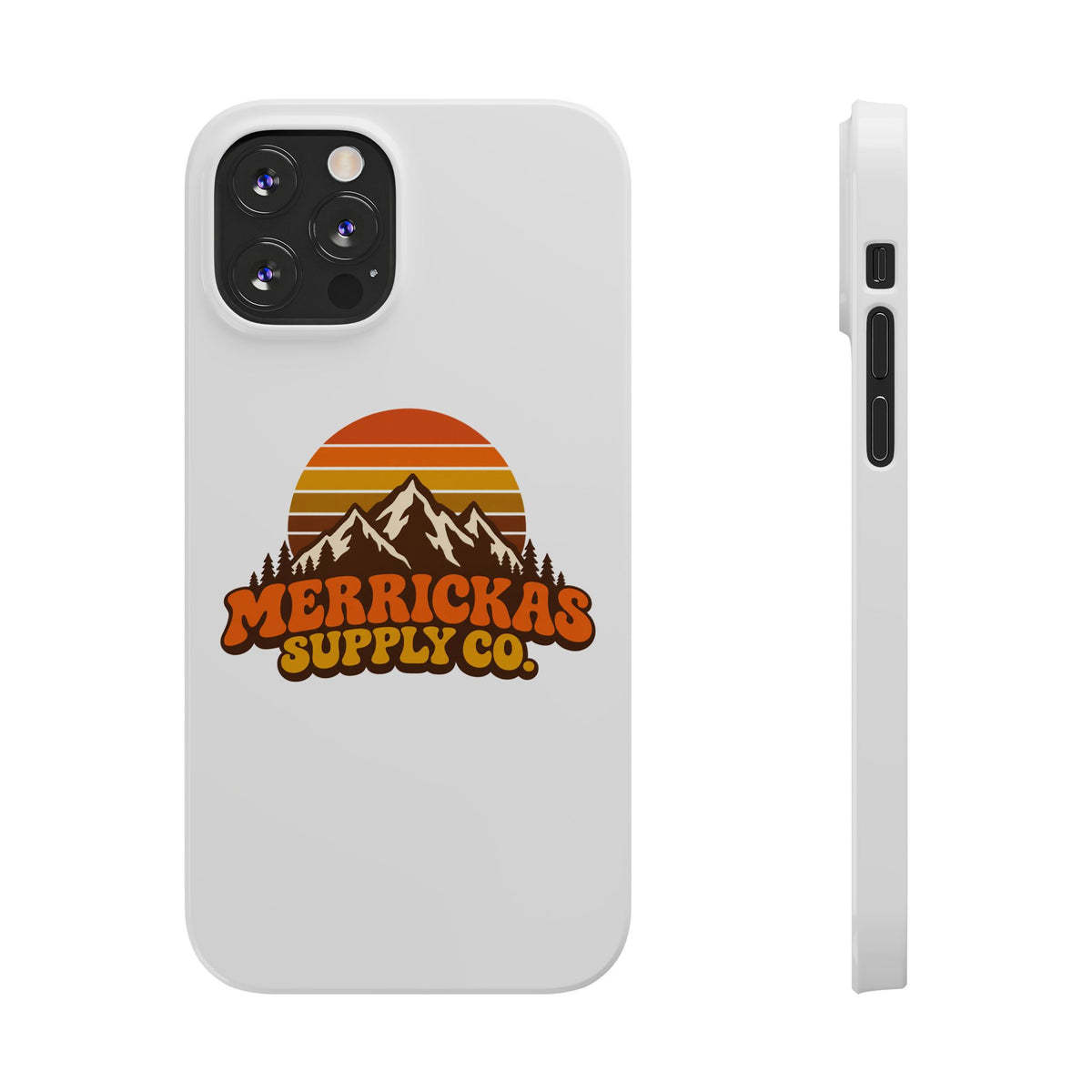 Merrickas Retro Sunset Mountain Phone Case
