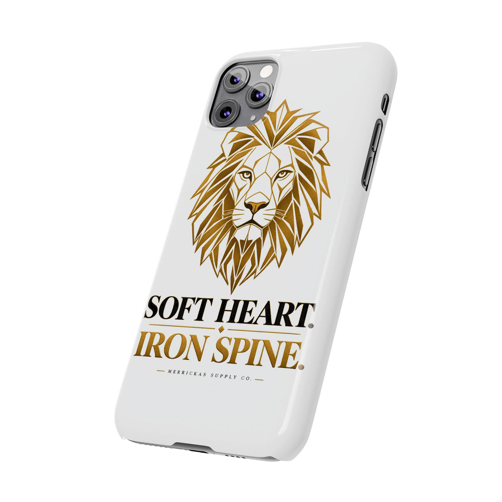 Soft Heart Iron Spine Phone Case