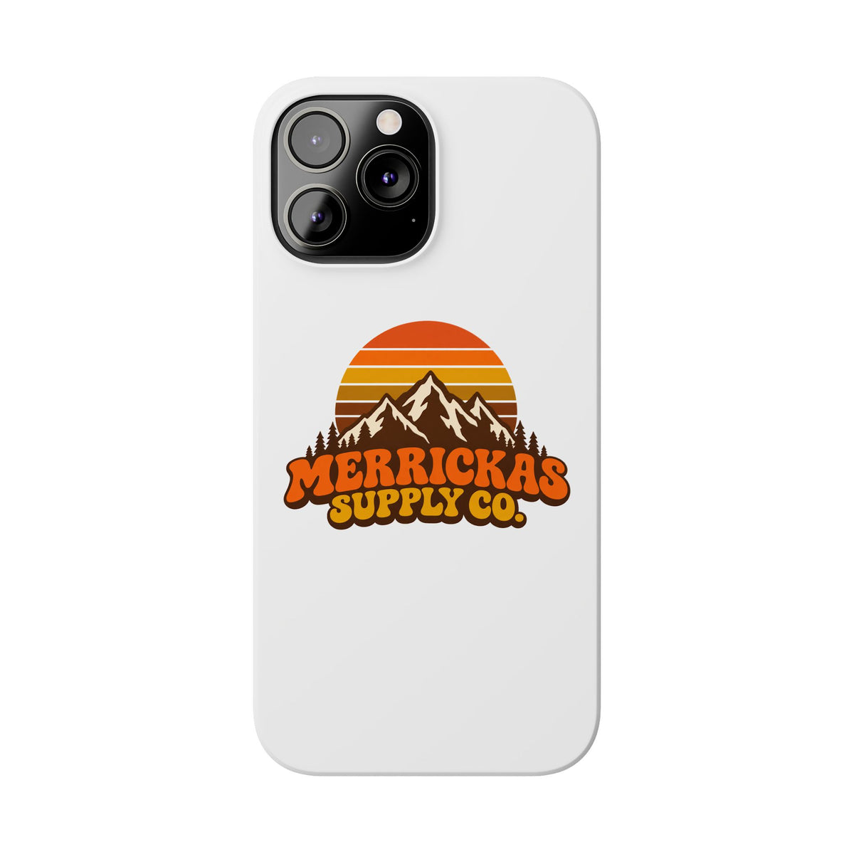 Merrickas Retro Sunset Mountain Phone Case