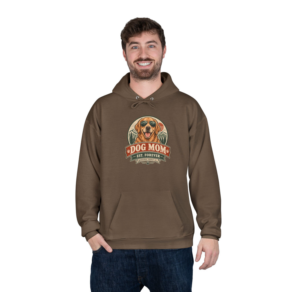Dog Mom Est. Forever Heavyweight Hoodie