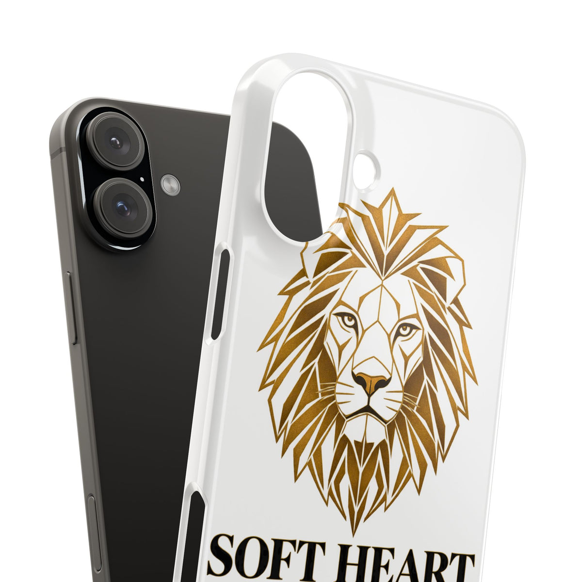 Soft Heart Iron Spine Phone Case