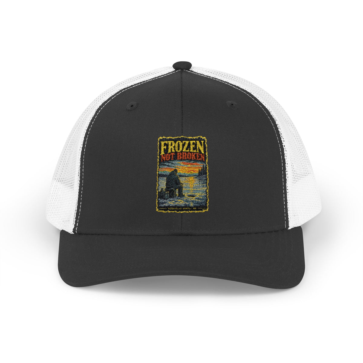 Frozen Not Broken Snapback Trucker Cap