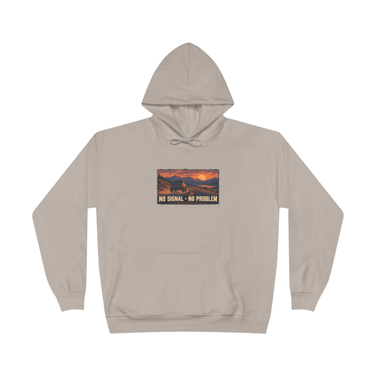 No Signal No Problem Heavyweight Hoodie