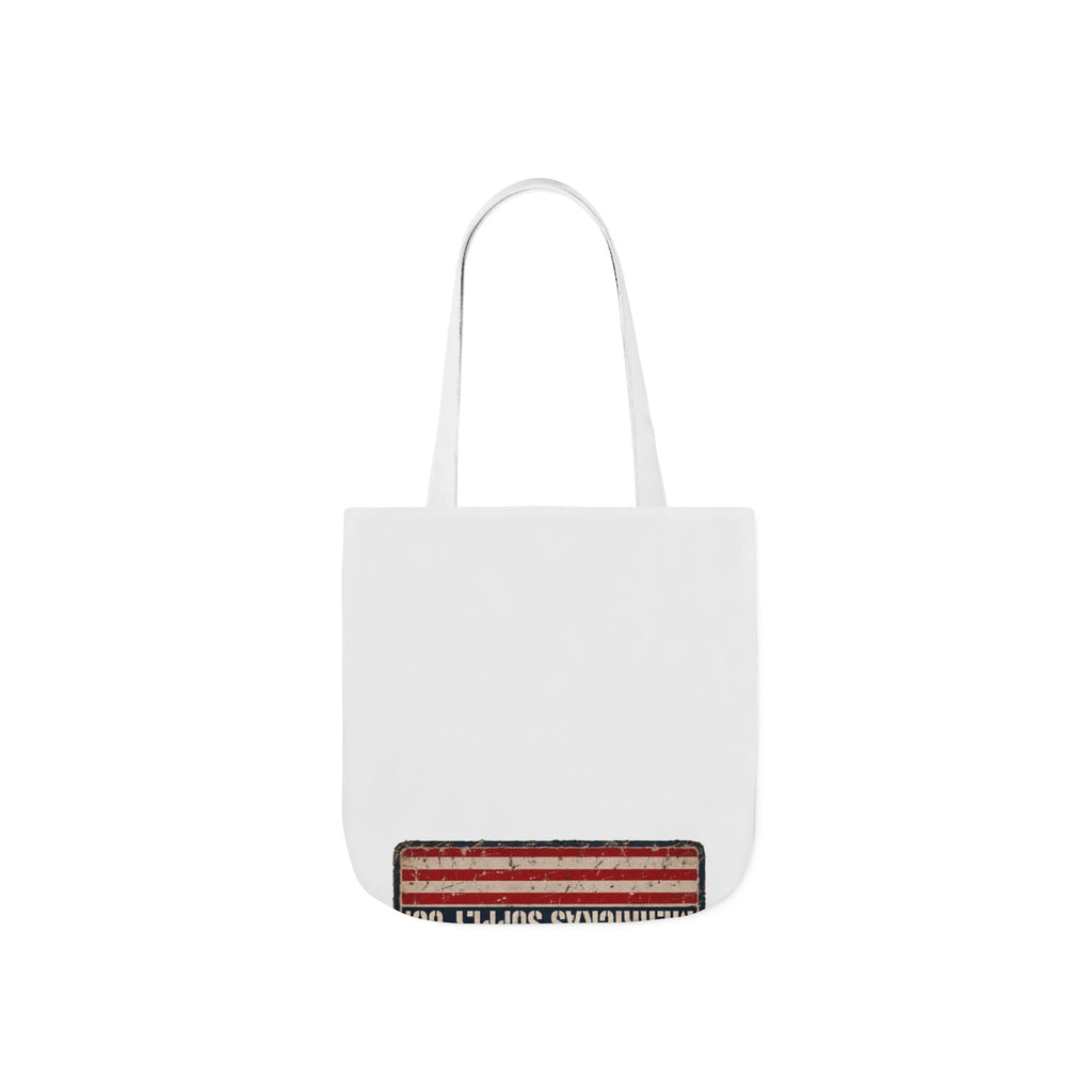 Merrickas American Flag Patch Canvas Wall Art