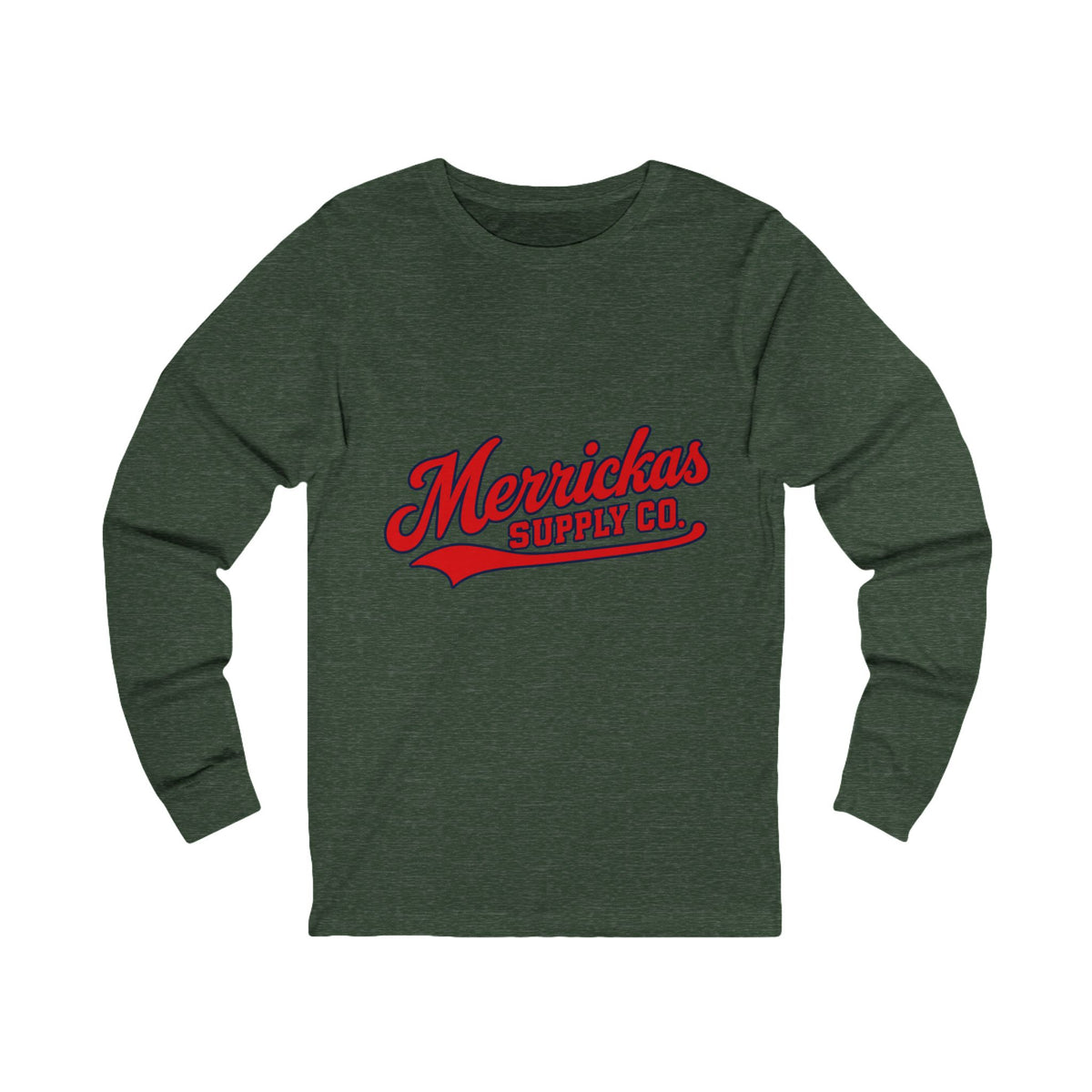 Merrickas Classic Script Long Sleeve Tee